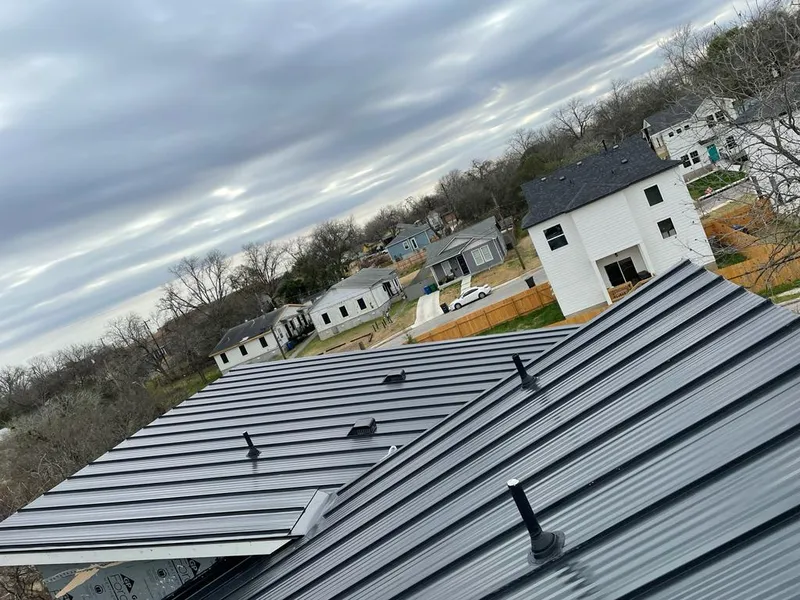 Standing seam metal roof panels with vents for Skylight Repair in Mount Olive
